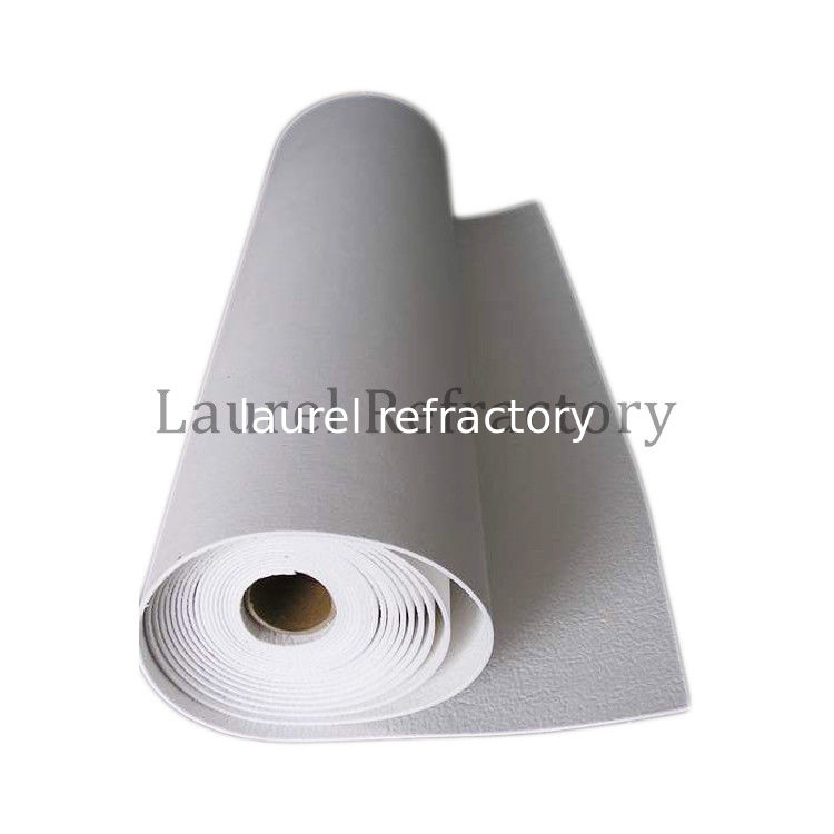 1mm-6mm Heat Resistant Insulation Ceramic Fiber Paper Roll Fireproof Thermal